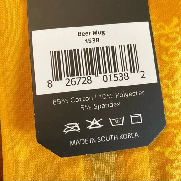 NWT Beer Mug 🍺 Themed Adult Dress Socks Size 7-12 - Picture 4 of 7